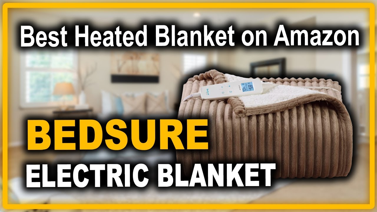 Bedsure Electric Heated Blanket Throw Best Heated Blanket on Amazon