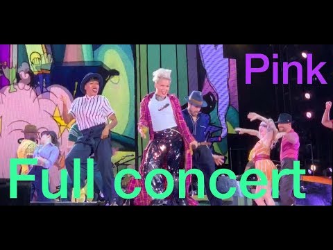 pink live full concert beautiful trauma world tour HD 2019