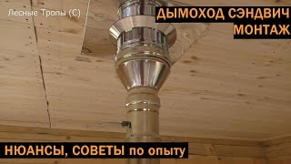 видео Печная труба на крыше: установка, вывод и выход, так же как установить дымоход в бане
