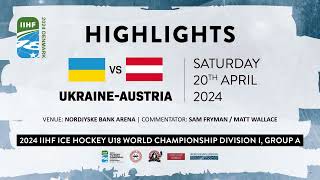 Ukraine vs. Japan 2024 IIHF Ice Hockey U18 World Championships, Division 1A