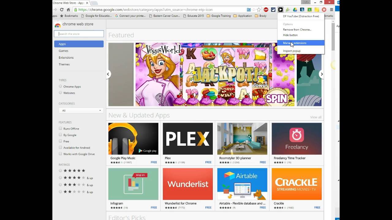 Chrome Extension Manager
