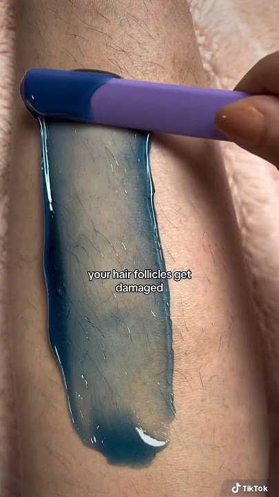 Can you wax THIN hair? 🫤 #waxingathome #waxtips #hairremoval #howtowax #hardwax #waxkit
