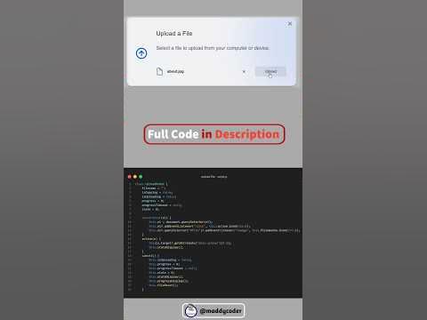 File Uploading || How to create a file/image/pdf uploading system using ...