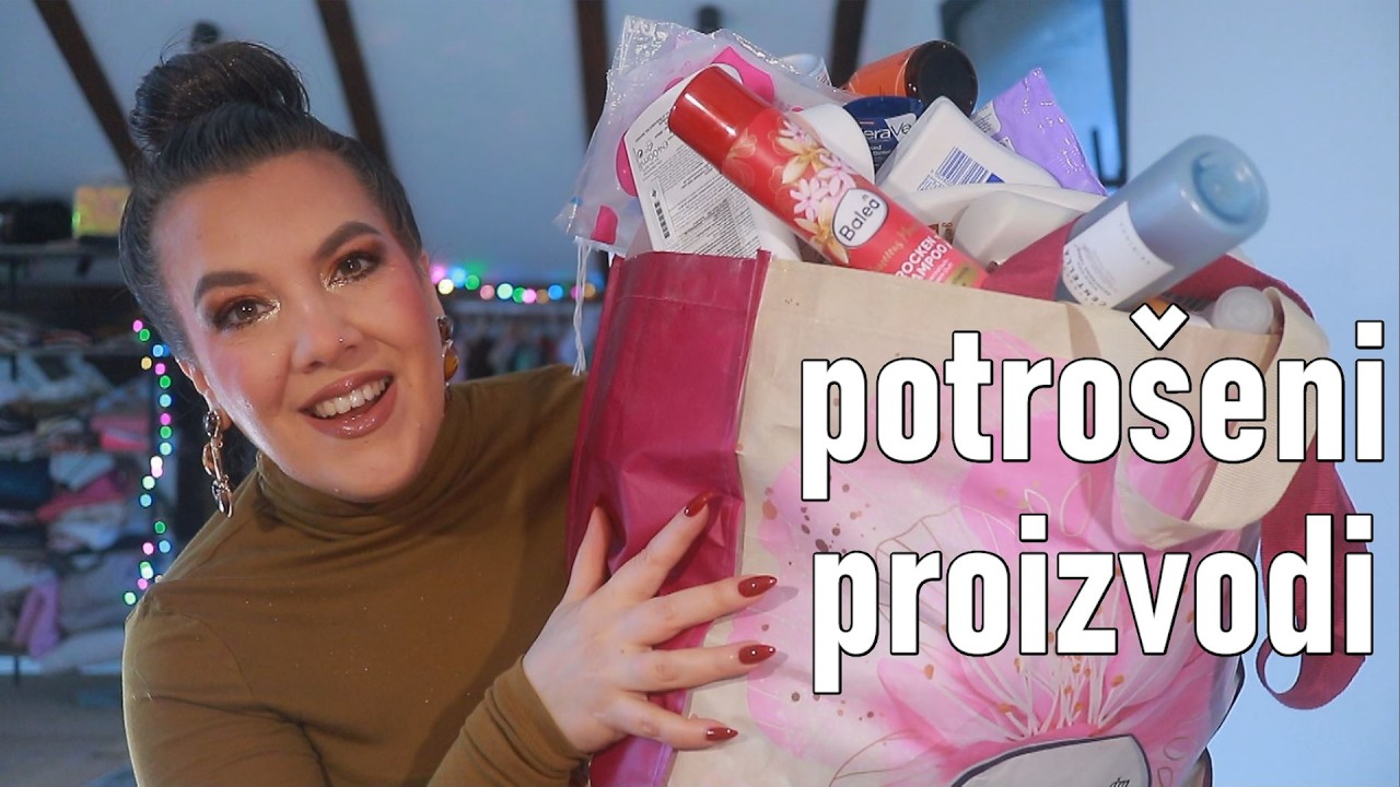 ☕ potrošeni proizvodi💄 godišnji makeup empties✨