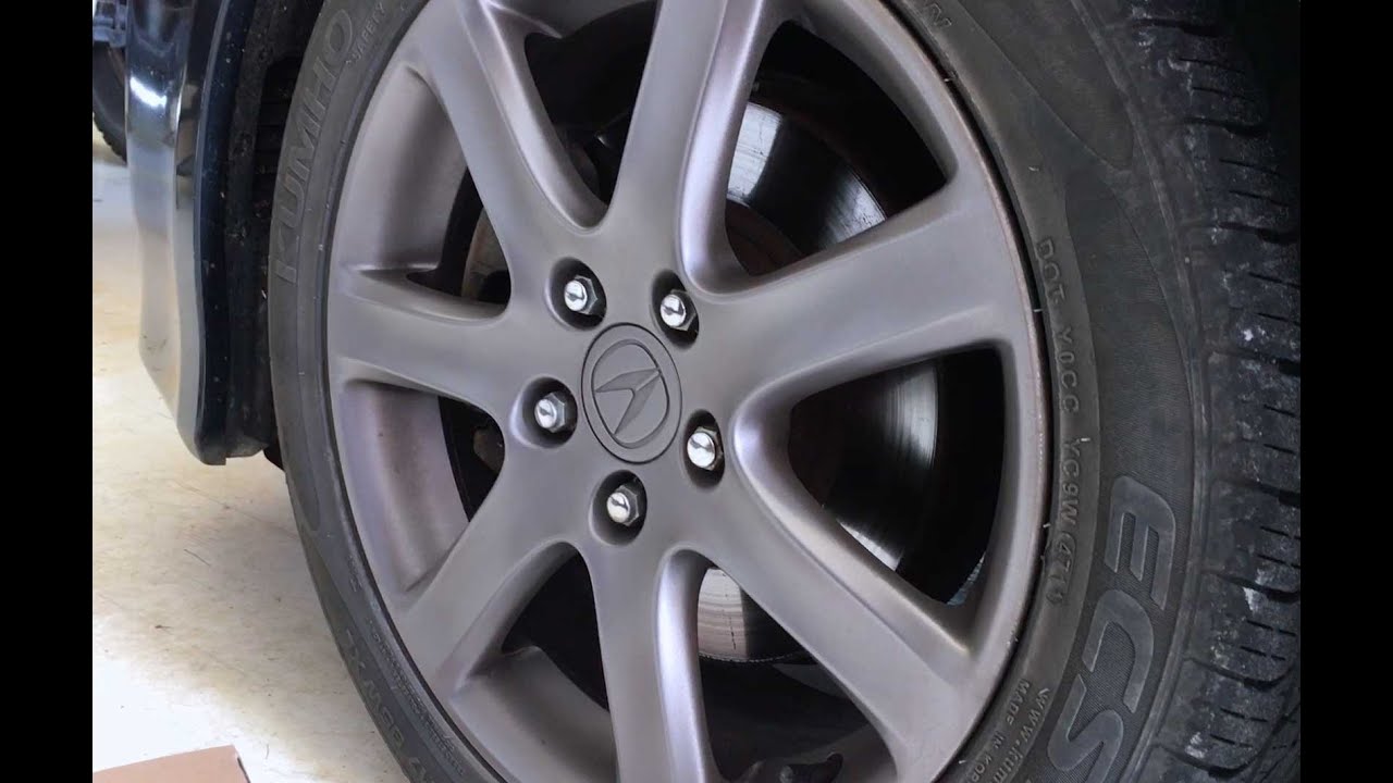 DIY: 2004-08 Acura TSX Front Brake Pads