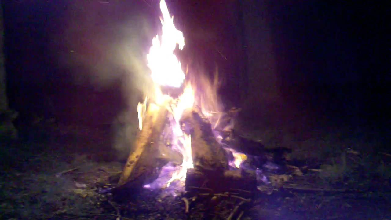 Bottle of Lighter Fluid in Campfire YouTube