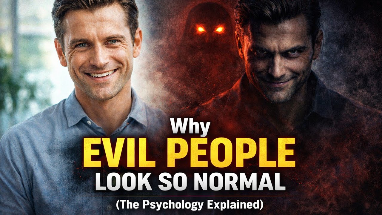 Why Evil People Look So Normal (The Psychology Explained) 