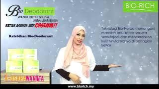 Bio Deodorant Biorich (Lelaki & Wanita)