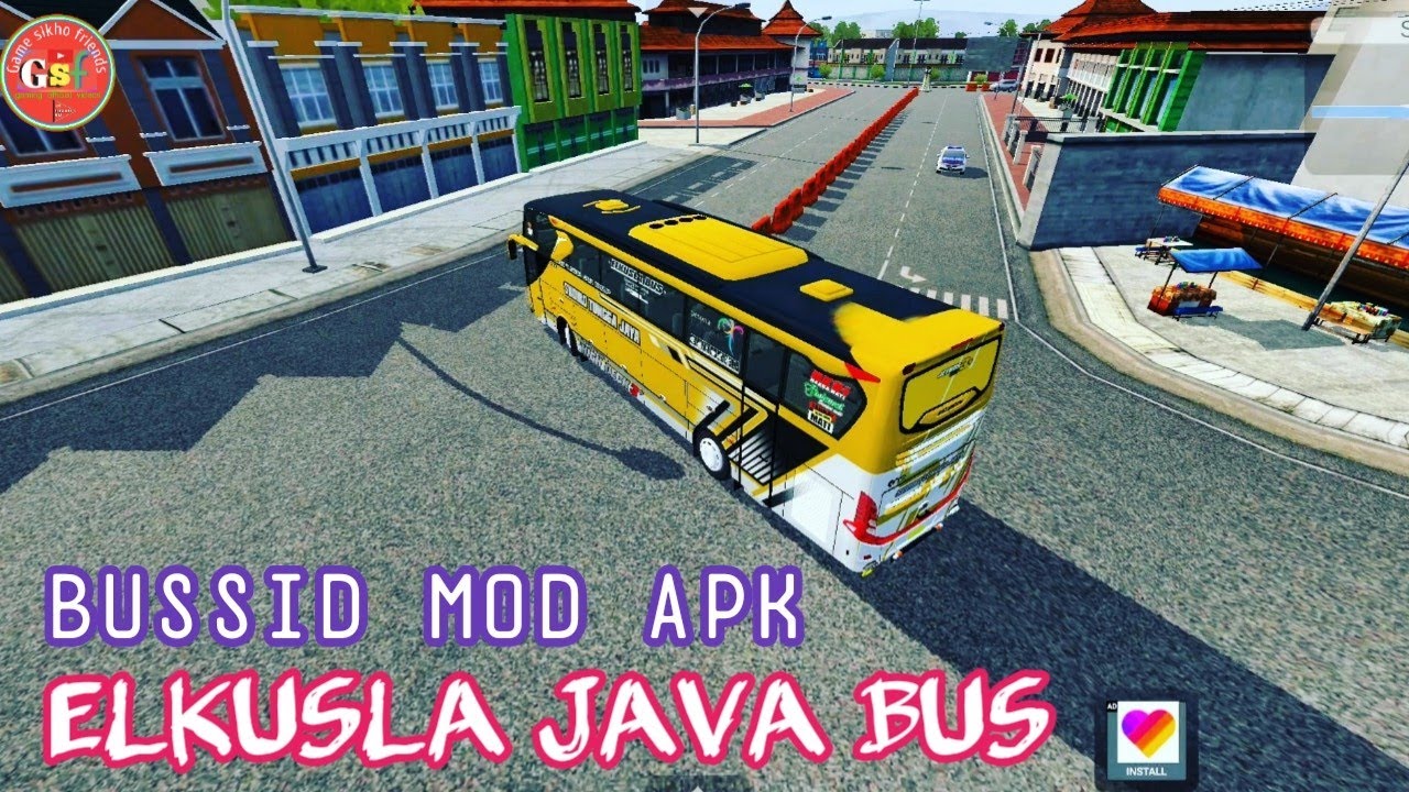 ELKUSLA BUS 45 3D BUS DRIVING GAMEPLAY IN BUS SIMULATOR INDONESIA ISO GAMES