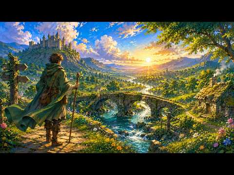 Beyond the Ancient Stone Bridge | Peaceful Celtic Music for Relaxation & Sleep