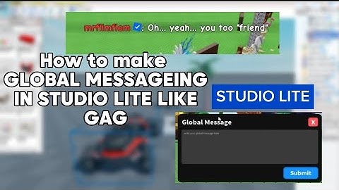 How to make global Announcement Studio Lite - Tutorial Guide