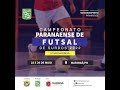 [SORTEIO] Campeonato Paranaense de Futsal de Surdos 2022 - Etapa Maringá