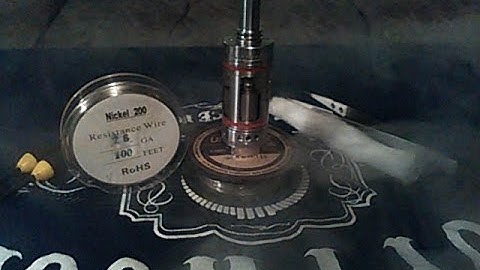 Temp Control Coil Build for Kanger Subtank!