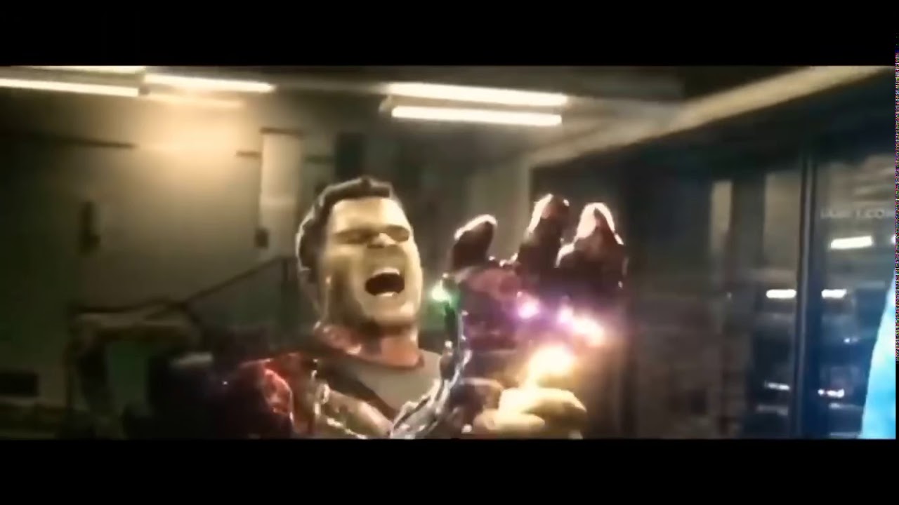 Hulk Snaps His Fingers