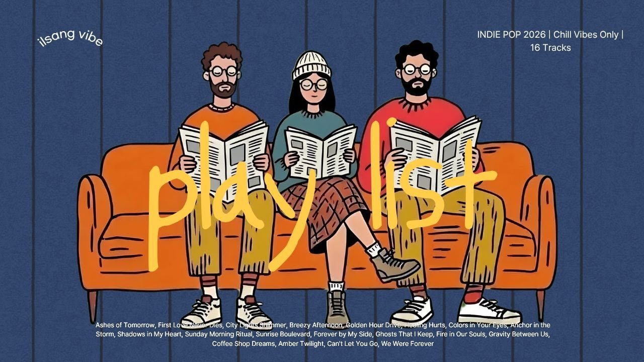 🎧 [playlist] 숨어있던 그루브 본능이 살아난다! 💫 2026 인디팝 | 감성 R&B 힙합 | 공부/작업/카페음악 ☕ | Chill Mix