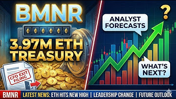BMNR Stock Today : 3.97M ETH Treasury & CFO Exit (Panic Signal?)