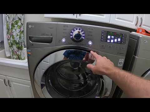 LG Washer Troubleshooting: No High Speed Spin & Service Mode