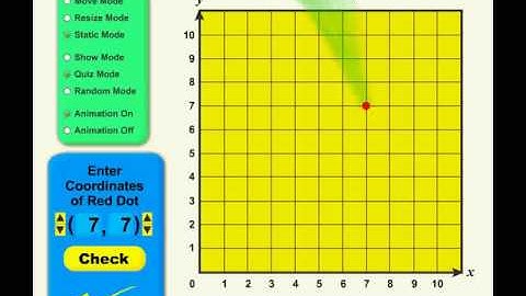 Coordinate Grid Application