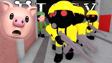 1 VS 10 BOTS SOLO ON ROBLOX PIGGY CHAPTER 11.. [Outpost]