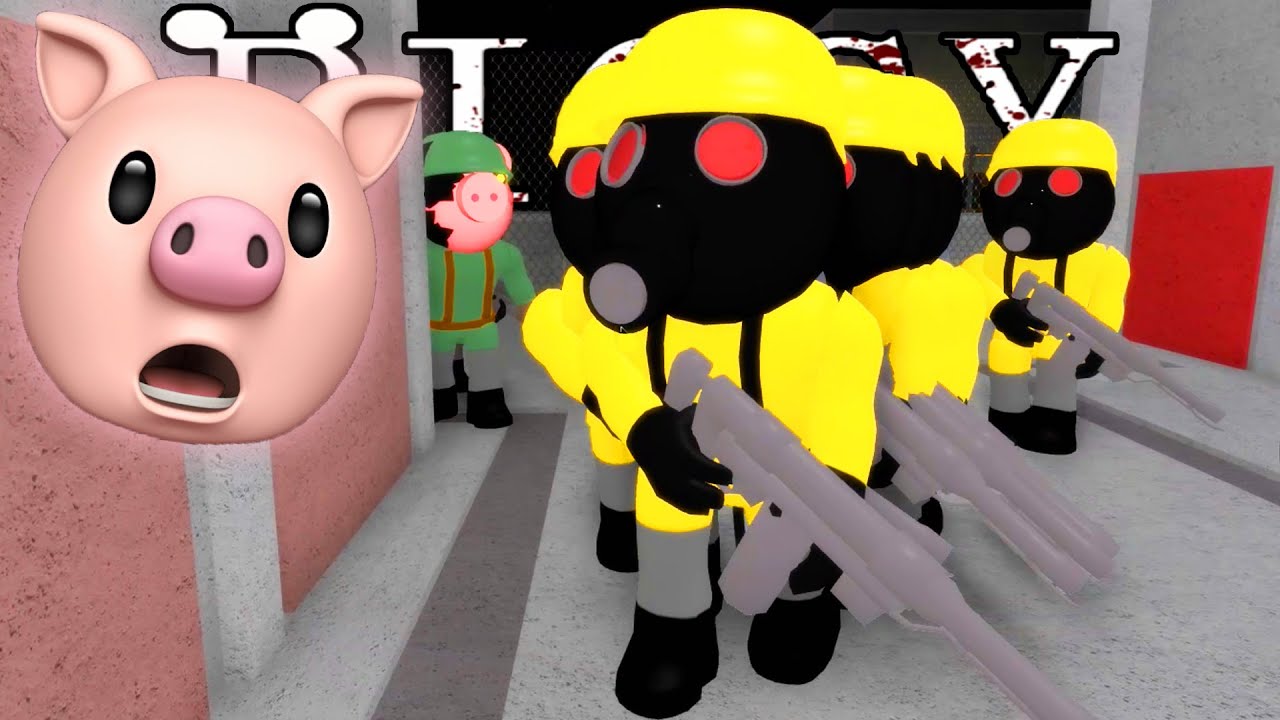 Player vs Bot in Roblox Piggy 