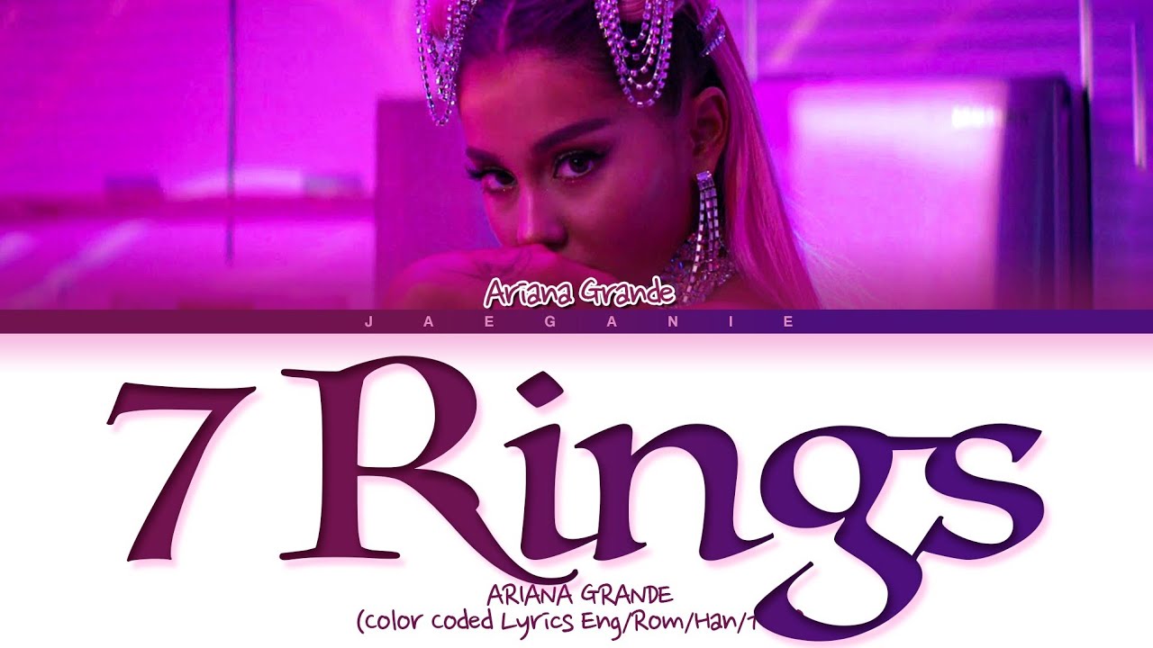 Ariana Grande - '7 Rings' (Color Coded Lyrics) - YouTube