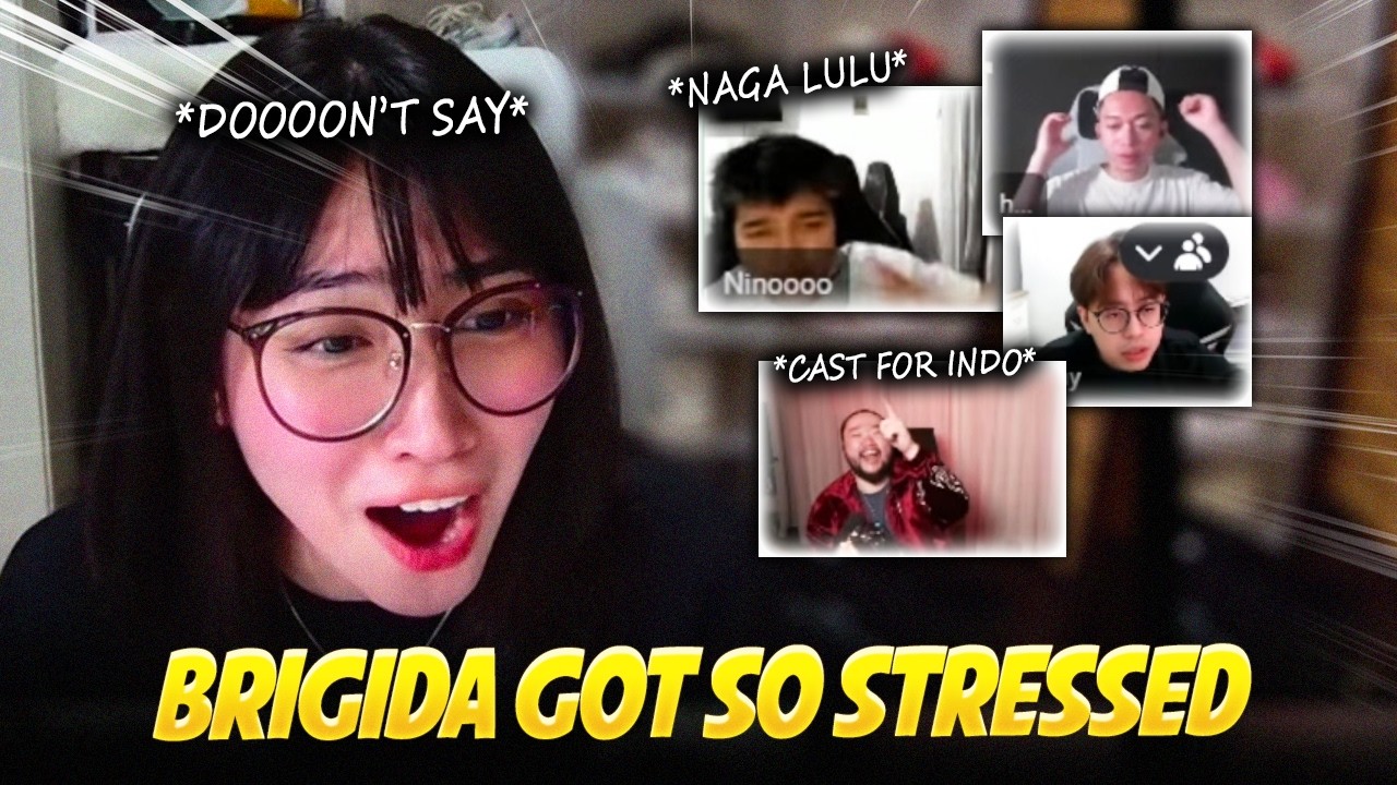 BRIGIDA got so STRESSED after NINO said 