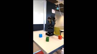 Crustcrawler Robot, Visionsystem