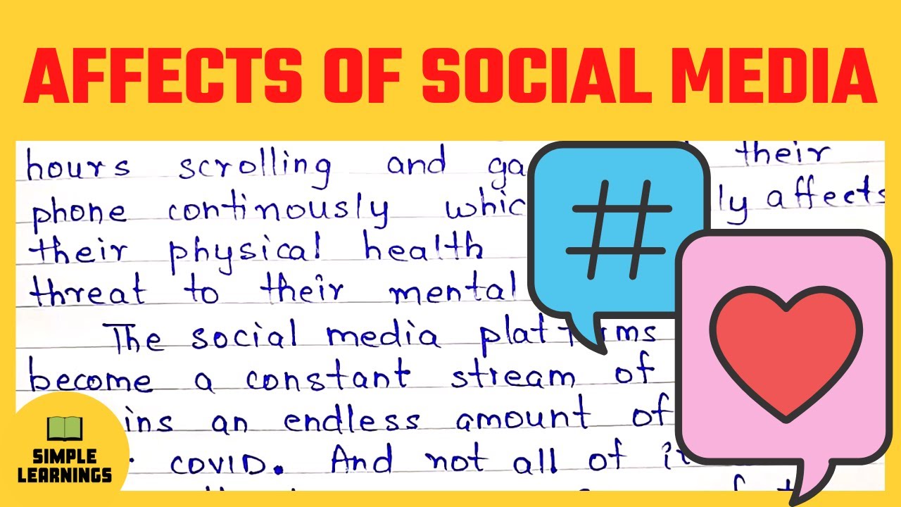 social media effects on mental health essay