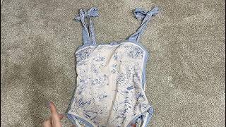 What I noticed about this womens swim suit
