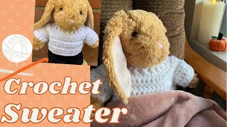 How to Crochet a Sweater for a Stuffed Animal