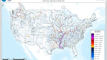 National Water Model Streamflow Analysis - June 2025
