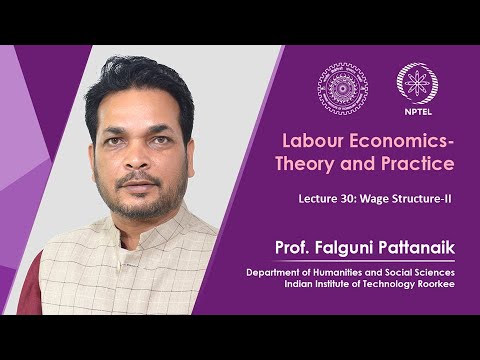 Lecture 30: Wage Structure - II