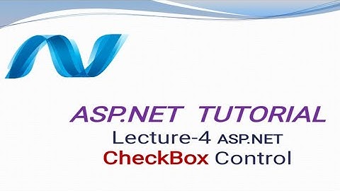 CheckBox control in Asp.net in Hindi/Urdu