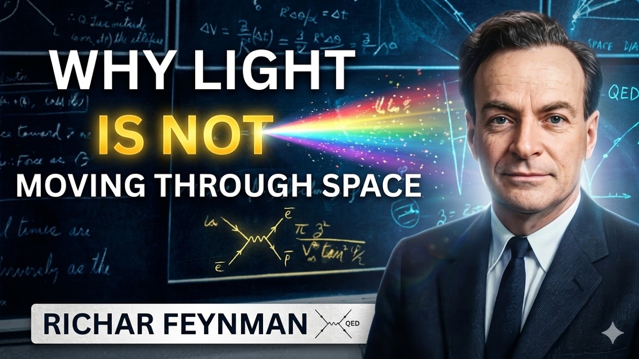 Richard Feynman: Why Light Is NOT Moving Through Space | Mind-Blowing Physics Explained