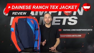 Dainese Ranch TEX Jacket - Review - Champion Helmets