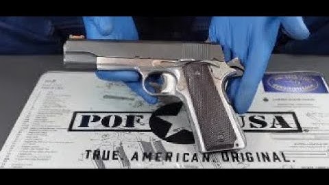 How to install an extended slide release, and extended safety. #gunsmith #1911