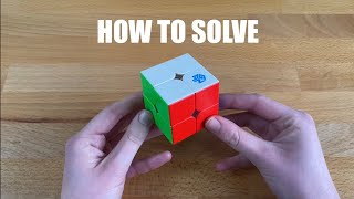 EASIEST WAY to SOLVE a 2x2 (beginner method)