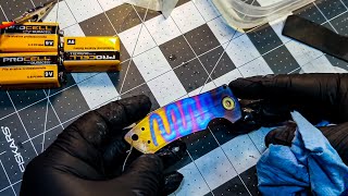 Anodizing Titanium - Snake Or Line Anodizing DIY (2021)