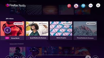 Firefox Reality – UI Design by Ramotion