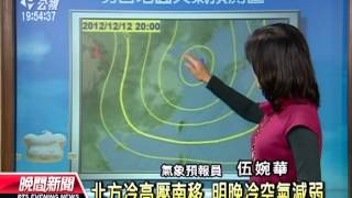 20121211 公視晚間新聞 氣象