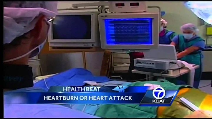 How to tell the difference between a heartburn and a heart attack