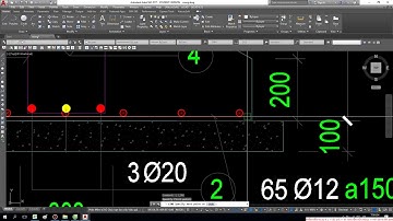 Autolisp VẼ MÓNG BĂNG