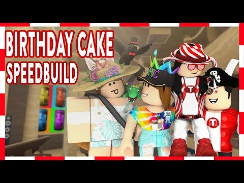 Roblox Welcome To Bloxburg Birthday Cake Speedbuild And - decorating my daughter olives room bloxburg roblox roleplay
