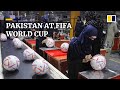 Madeinsialkot adidas ball puts pakistan in the world cup