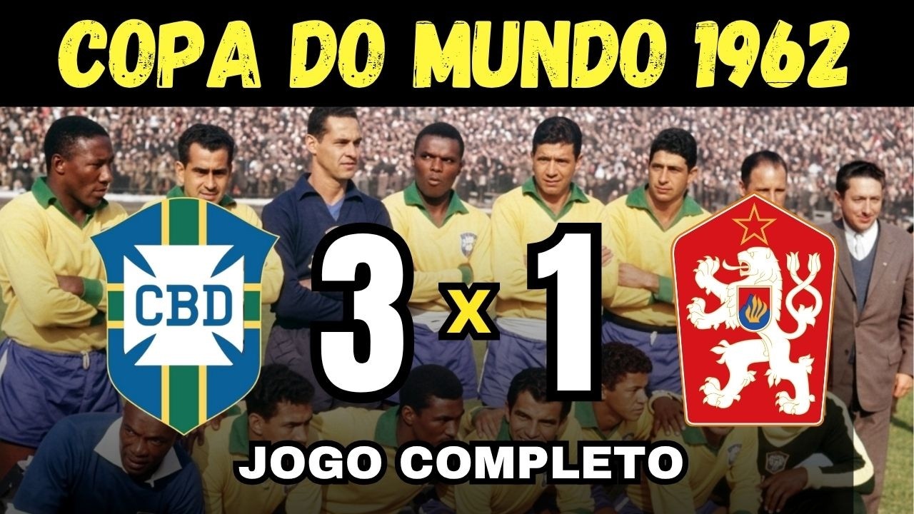 WCCF FOOTISTA 引退セット BRAZIL 3-1 CZECHOSLOVAKIA - 1962 WORLD CUP FINAL - FULL MATCH