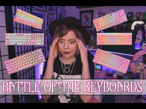 10 Cute Gaming Keyboards Review | WITH TYPING TESTS