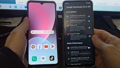 How to set double tap screen on Itel A70 | How to set double tap screen on Itel A50