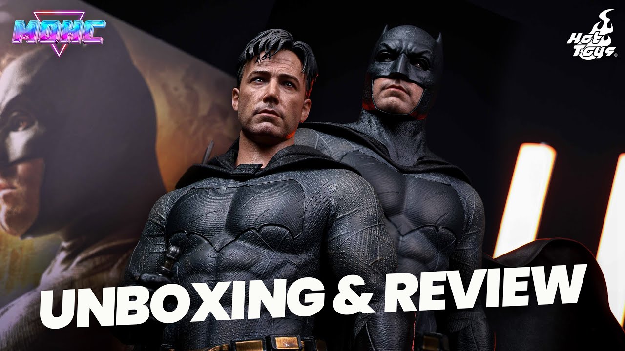 INSANE! Hot Toys BATMAN BvS 2.0 Deluxe Unboxing & Review | Batman