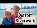 Riverwalk in Downtown DETROIT | Family Friendly or Not? | Family Travel Information