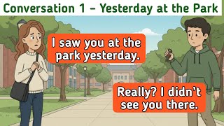 Past Tense English Conversations for Beginners | Daily Life Dialogues for Speaking Practice